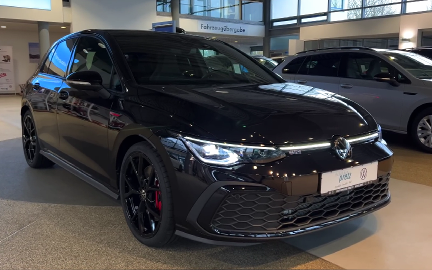 2023大众高尔夫gti 245马力 声音 外观和内饰细节