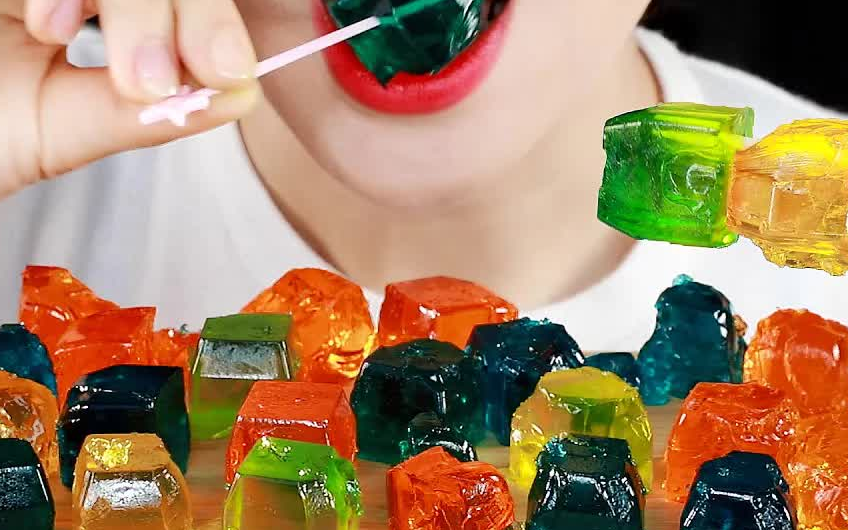 【minee eat】吃软糖|黏糊糊的咀嚼音