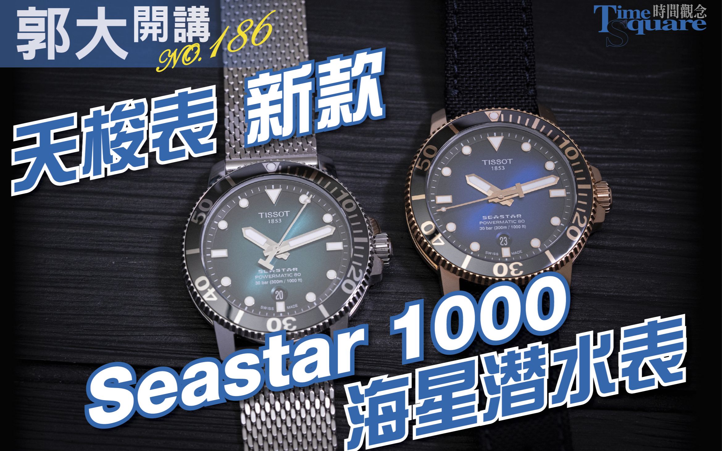 【郭大开讲】天梭表 新款Seastar 1000海星潜水表 手表哔哩哔哩bilibili