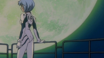 世界名画 《绫波丽的微笑》