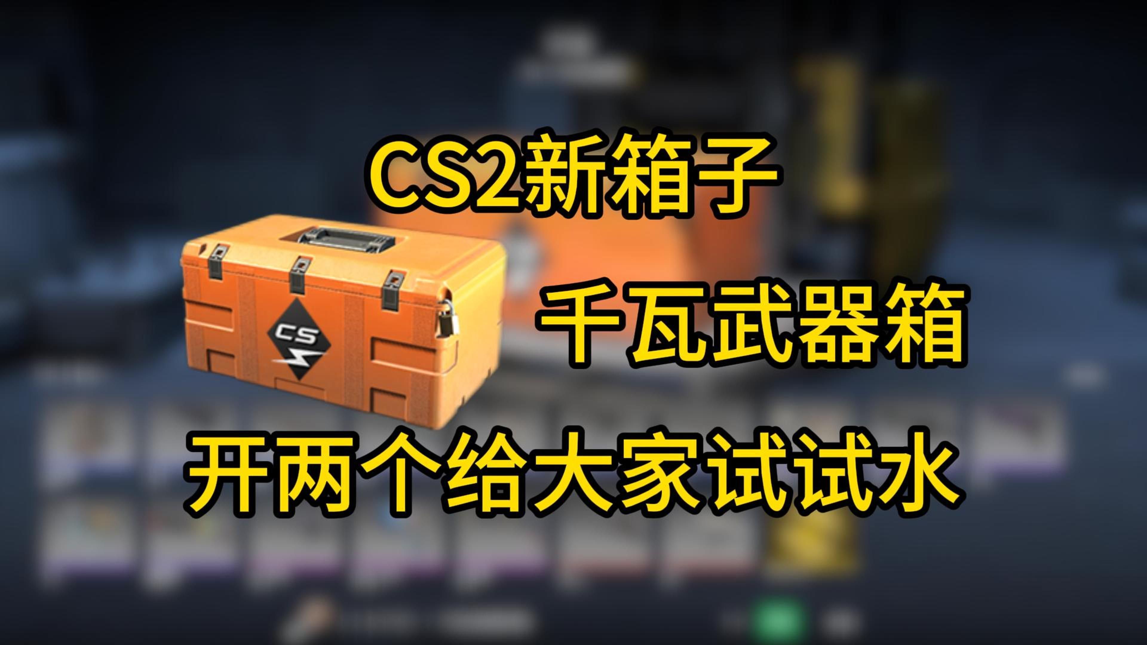CS2开千瓦武器箱试试水-Reines酱-Reines酱-哔哩哔哩视频
