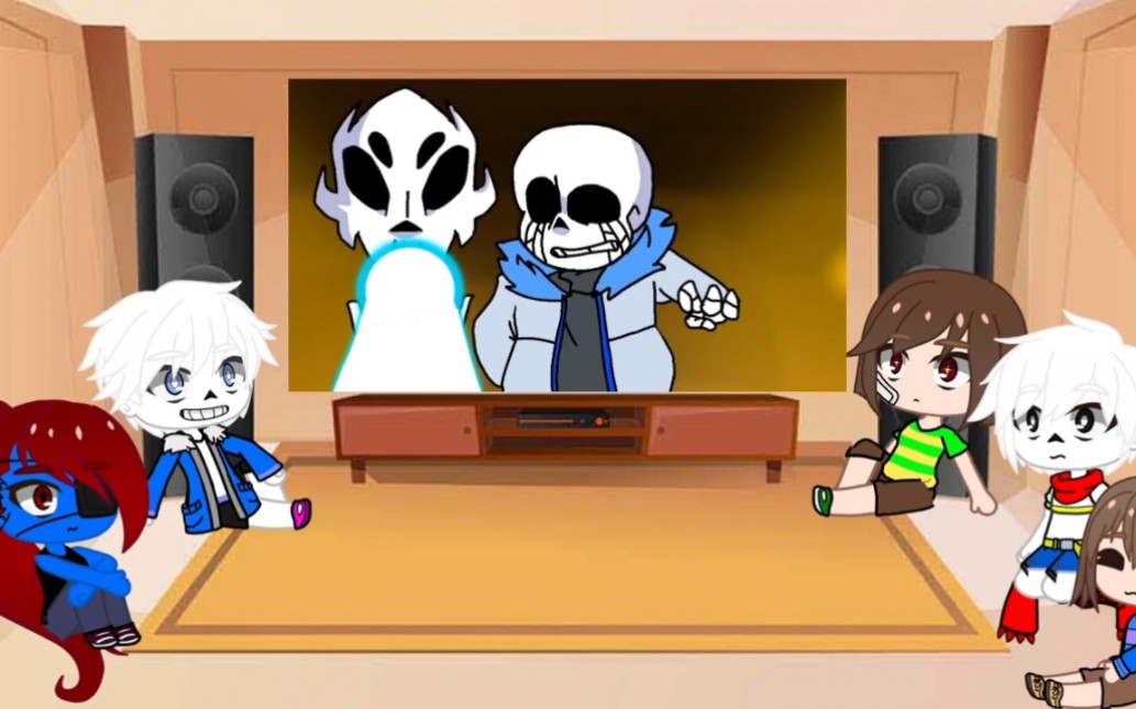 undertale reacts to error 404 vs wiki!sans[fanon]