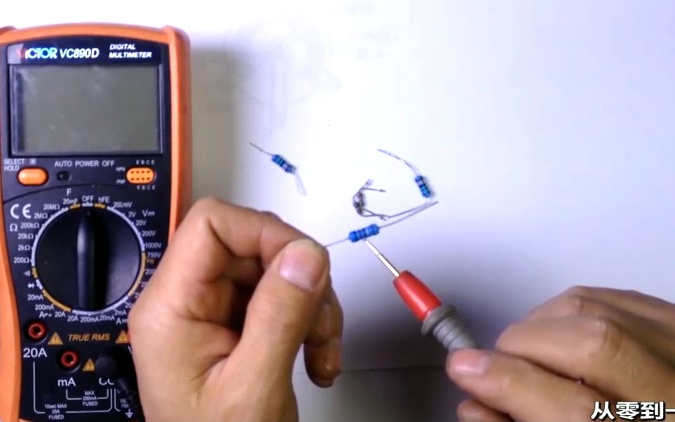 2-7电阻器和电位器的测量和好坏判 batch