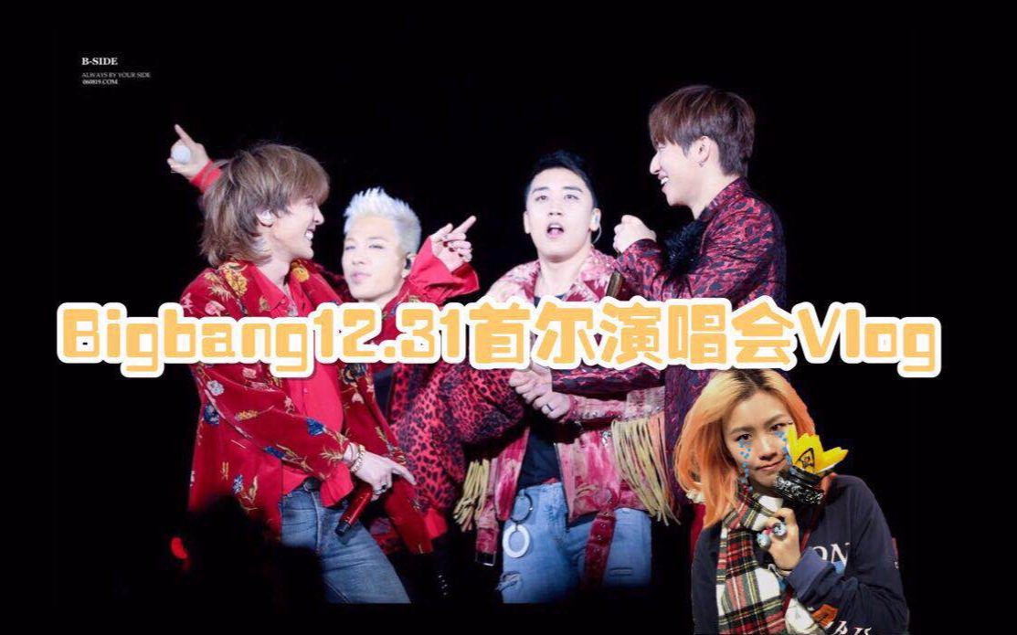 vlog|首尔12.31bigbang last dance演唱会 纯vlog 演唱会实录