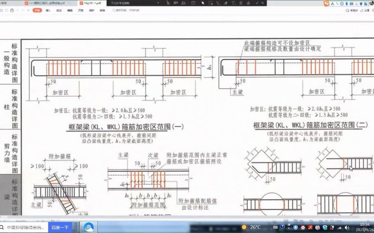 13.1梁配筋图识读和绘制要点分析哔哩哔哩bilibili