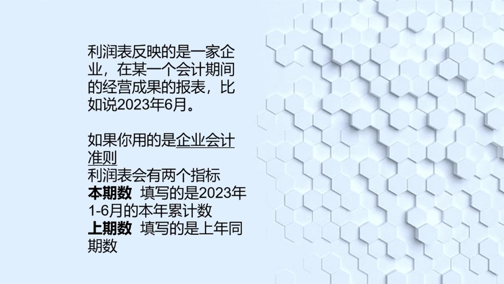 利润表中本期金额和上期金额如何填写哔哩哔哩bilibili