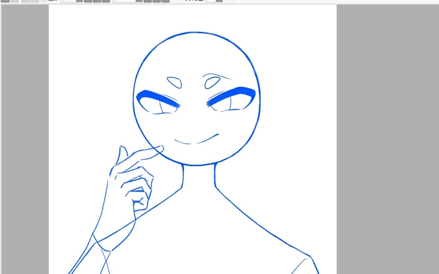 【柴设/模板/过程记录】练手免费模版 画技粗糙 想要私信