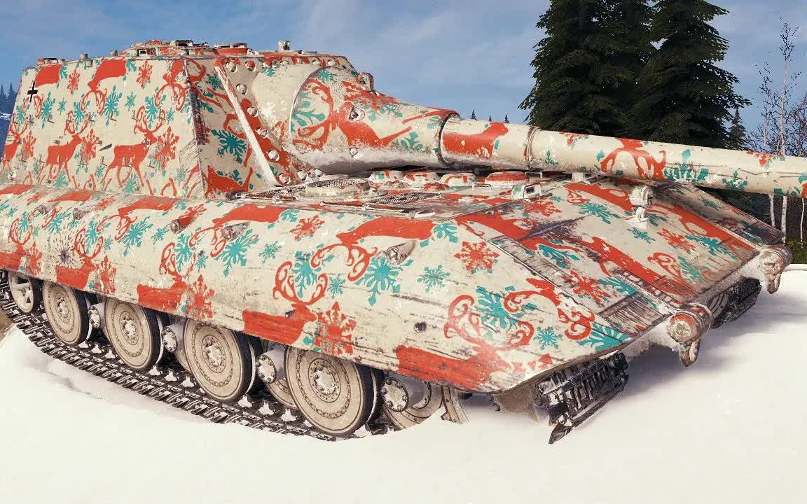 e100坦克歼击车-大白兔-坦克世界wot_哔哩哔哩 (゜-゜)つロ 干杯