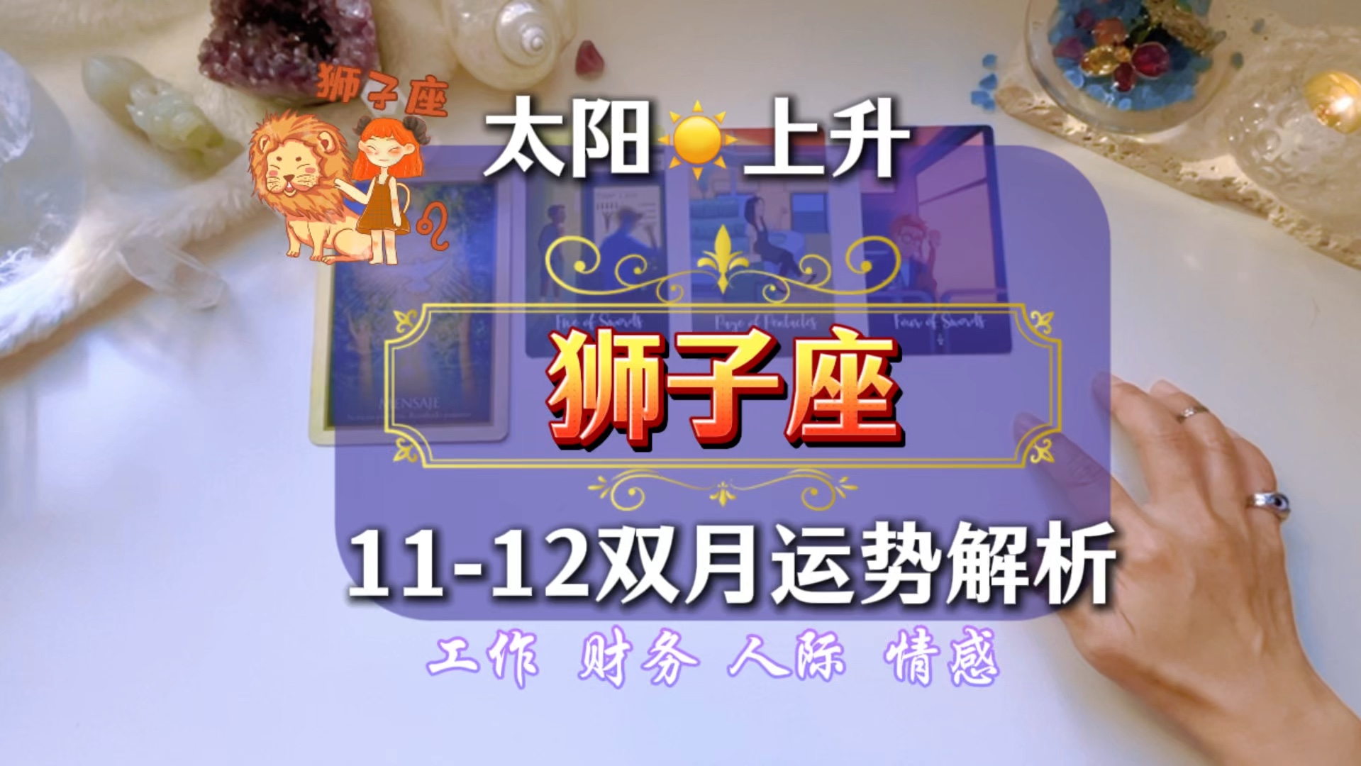 【狮子座】1112月星座运势|塔罗牌占卜|2024哔哩哔哩bilibili