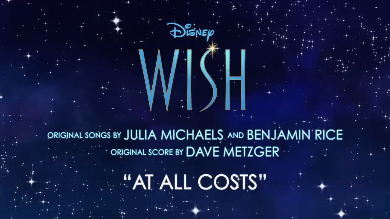 [图]超好听！Chris Pine, Ariana DeBose - At All Costs (From "Wish"/Audio Only) 《星愿》插曲