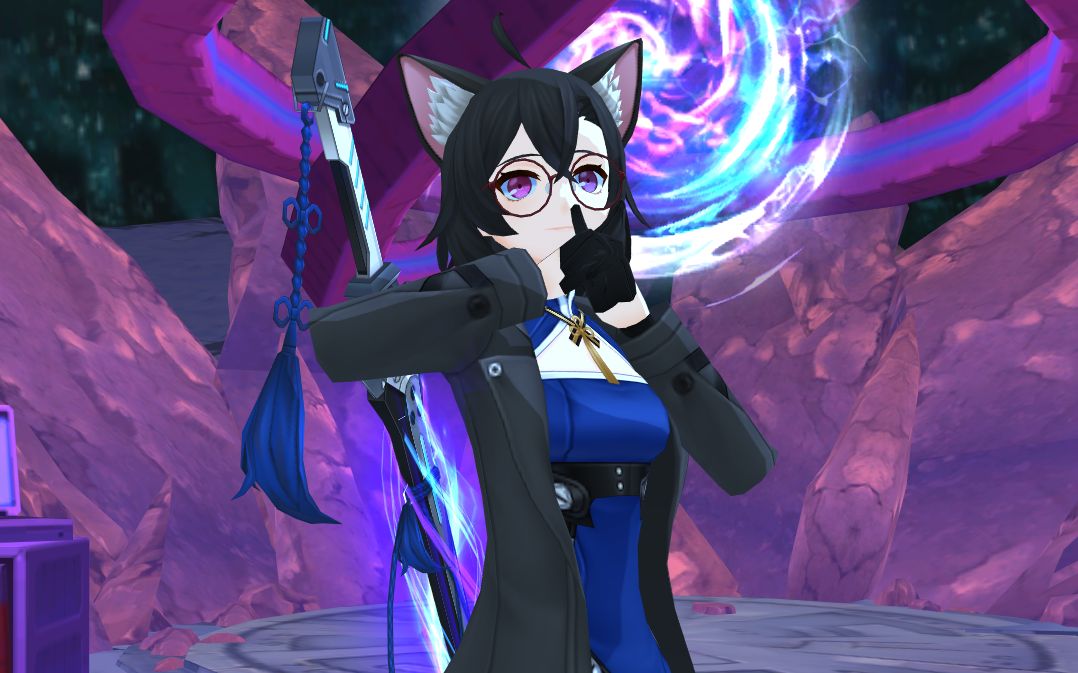 封印者-白·温彻斯特 技能演示以及表情