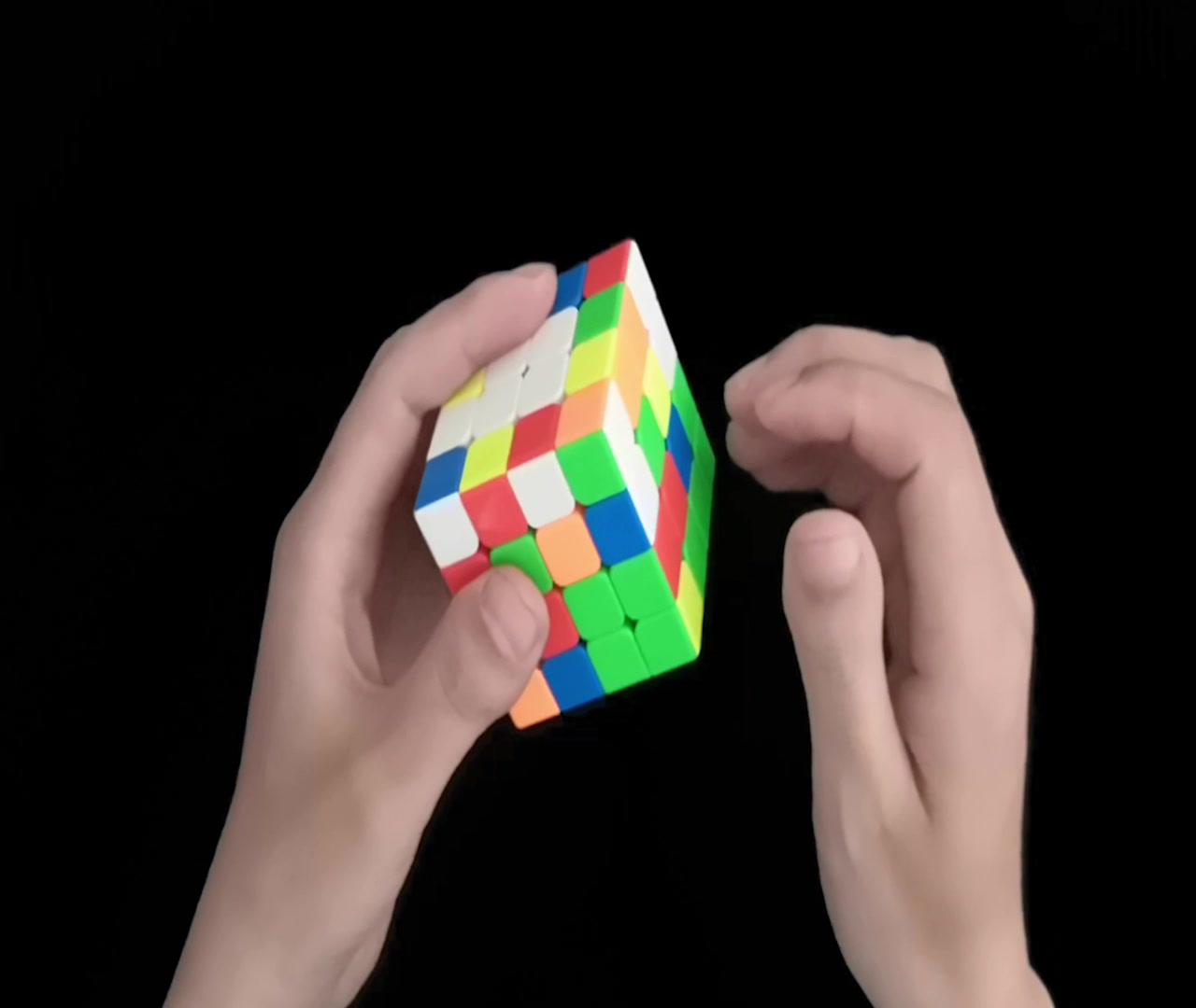 魔方教程魔易出品 四阶魔方入门教程 中心块 01