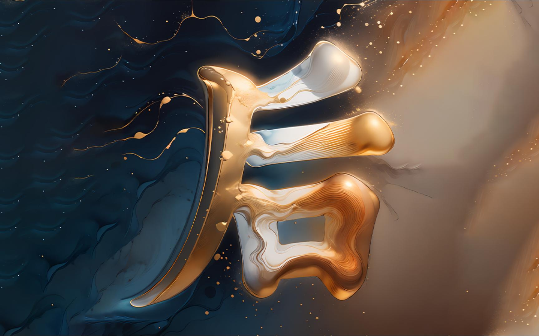 ai艺术字,金属飞溅艺术字