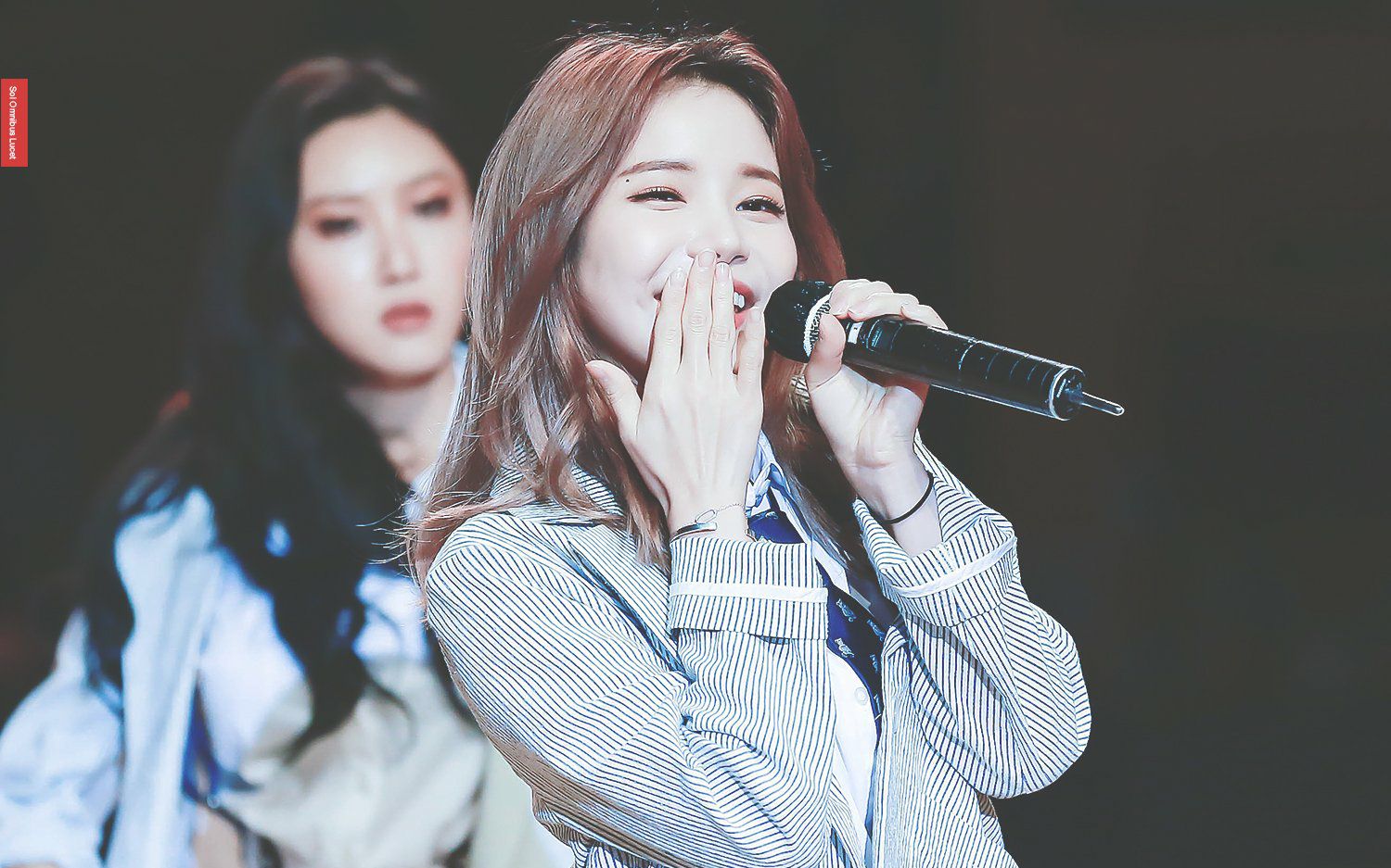 【mamamoo颂乐】171029 kb stars 排球赛祝贺公演