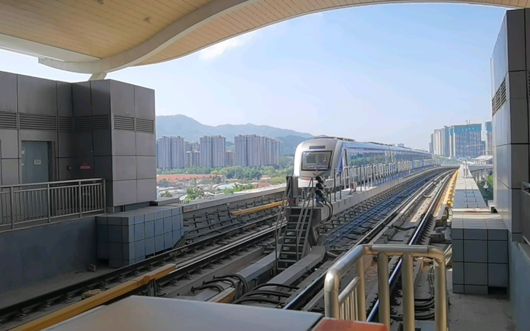 青岛地铁11号线-枯桃站-进出站-听个响