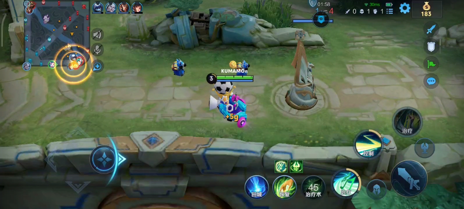 【王者荣耀】技能加速送人头哈哈哈哈