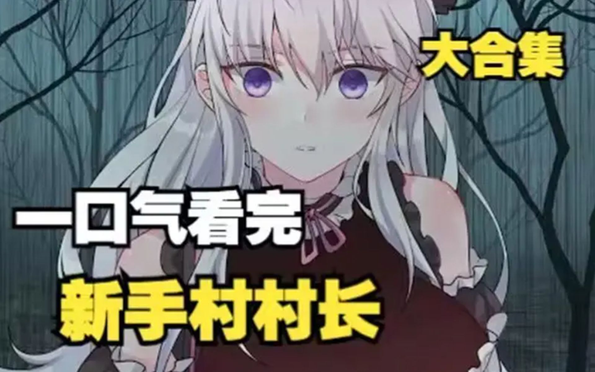 一口气看完,超火漫画合集《新手村村长》1-48集,全集超长解说