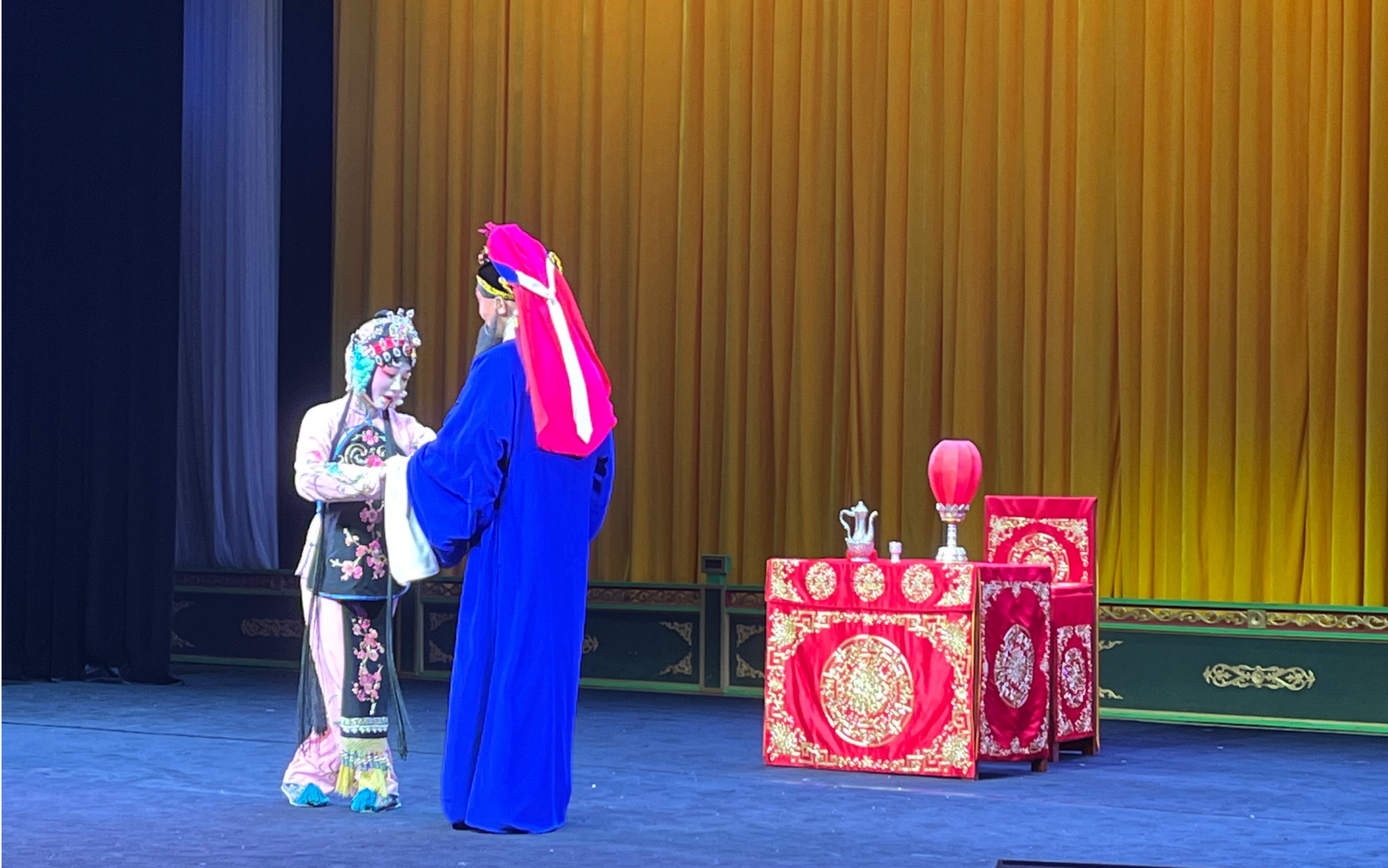 【湘京】京剧《游龙戏凤》片段,凌珂张璇_哔哩哔哩_bilibili