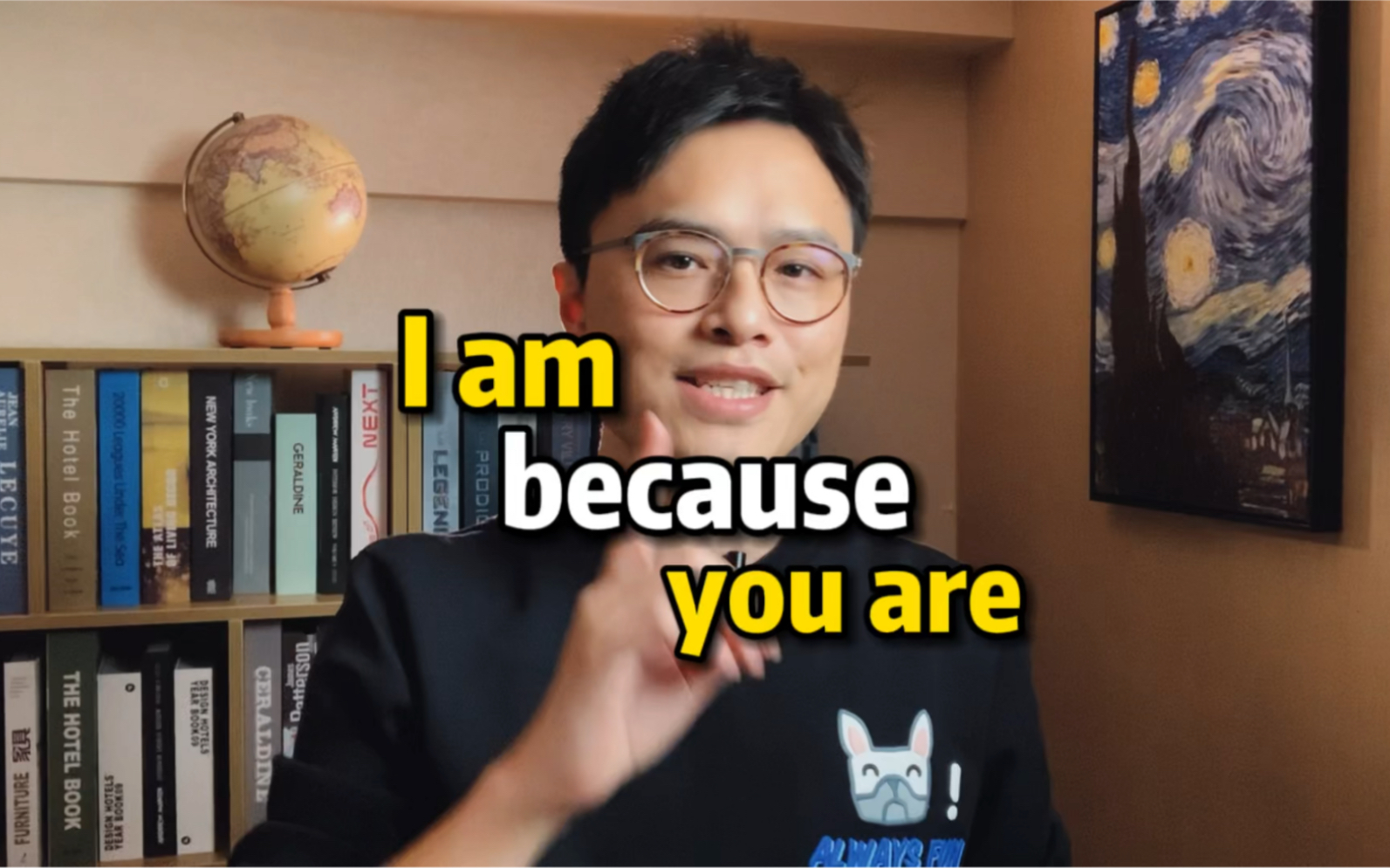 [图]【旷世名句】I am because you are 好惊艳！中文翻译也爆赞！