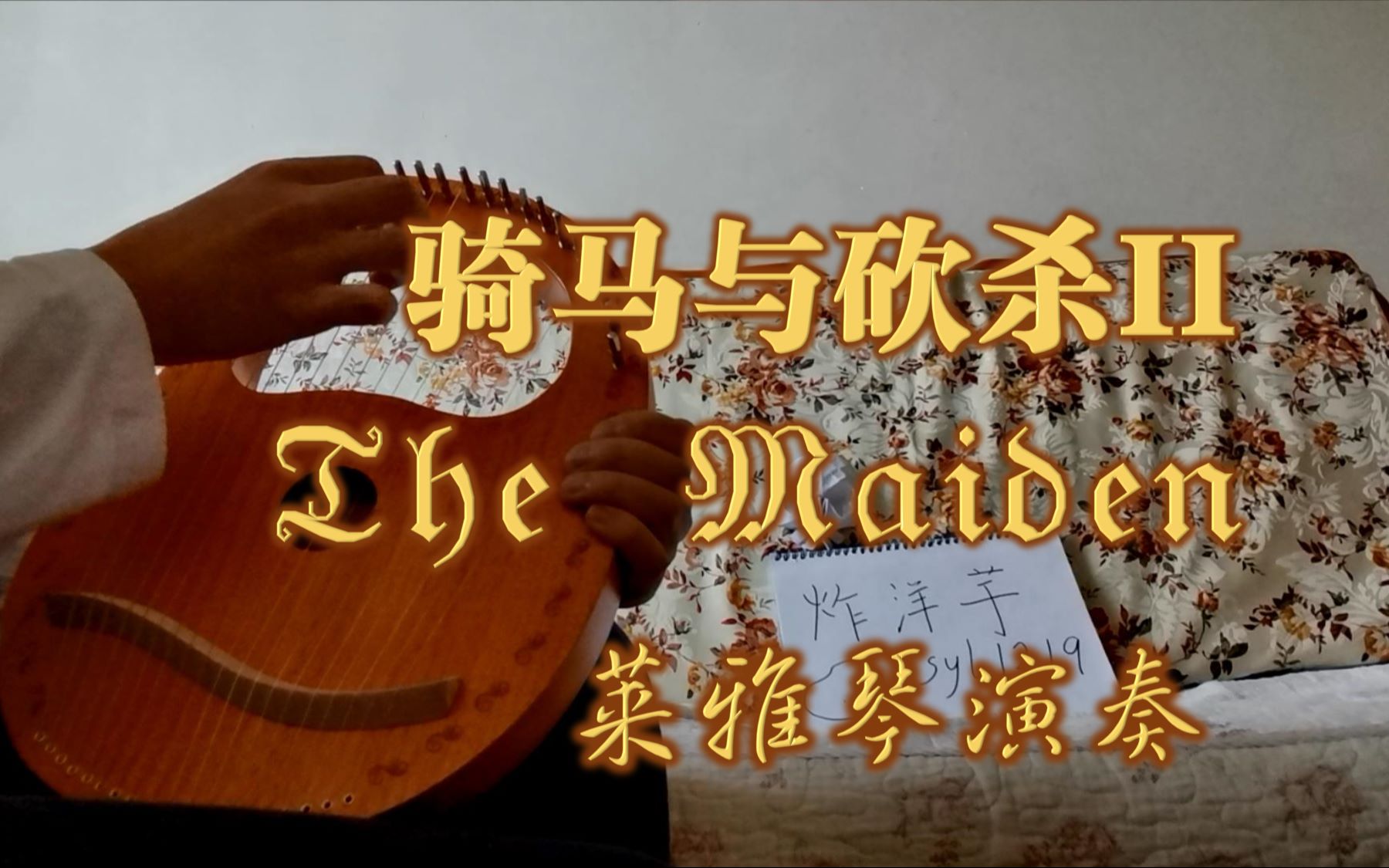 [图]【莱雅琴】试着弹了弹骑砍二的The Maiden