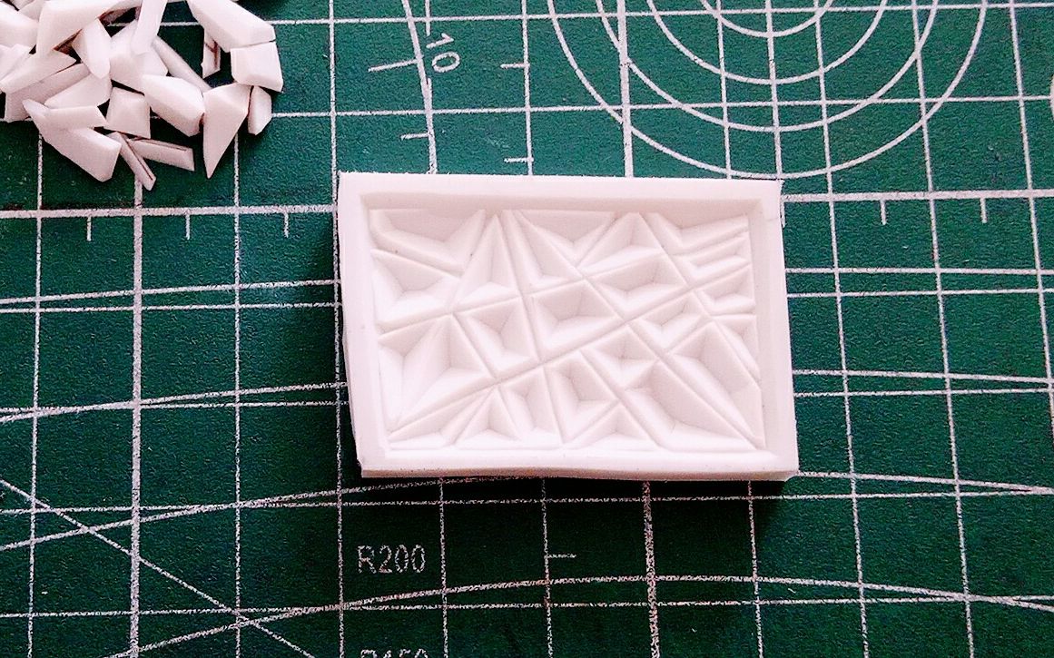 【橡皮章碎镜留白教程】佛系教程!你们敢看我就敢教!