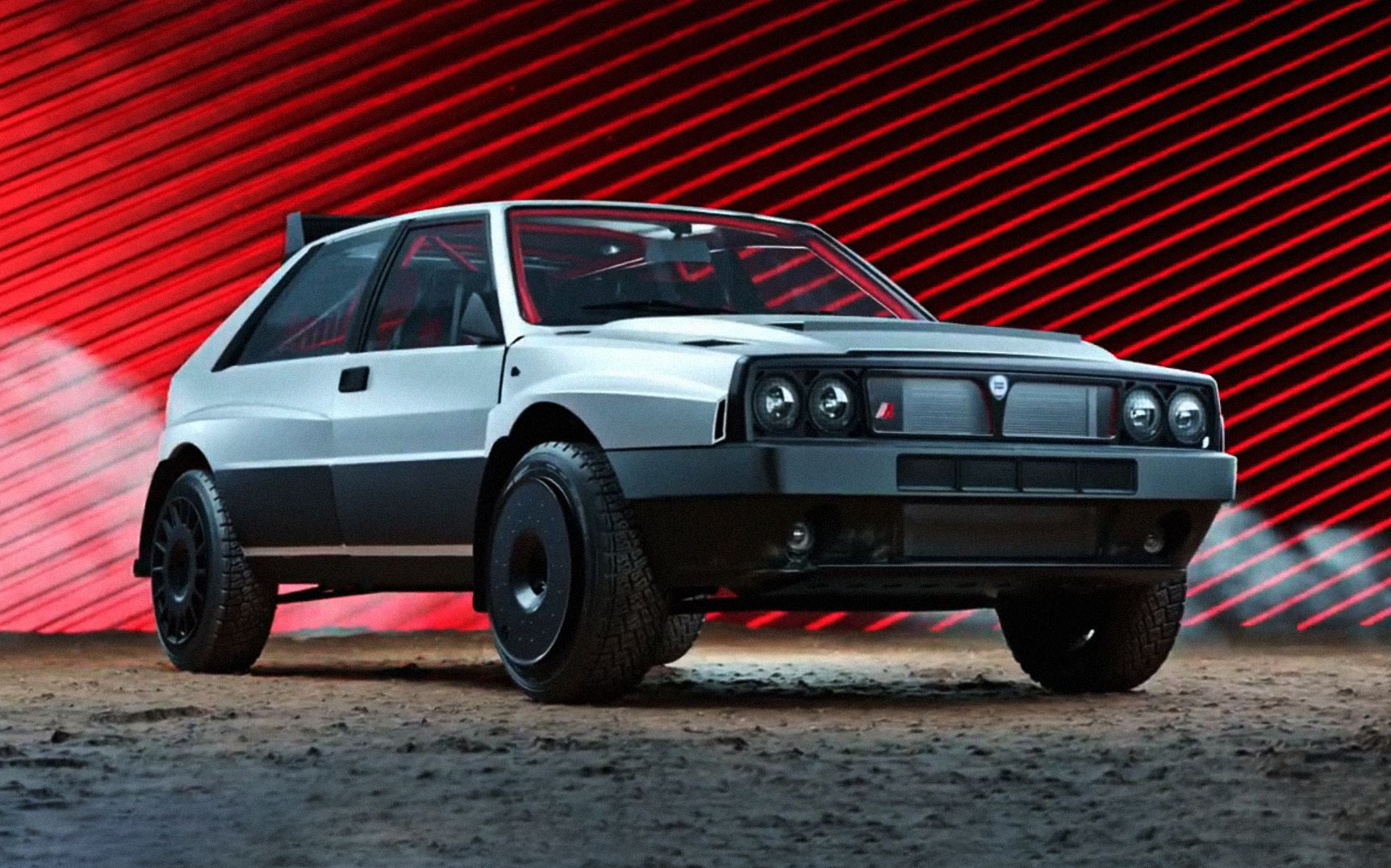 蓝旗亚delta integrale翻新改装