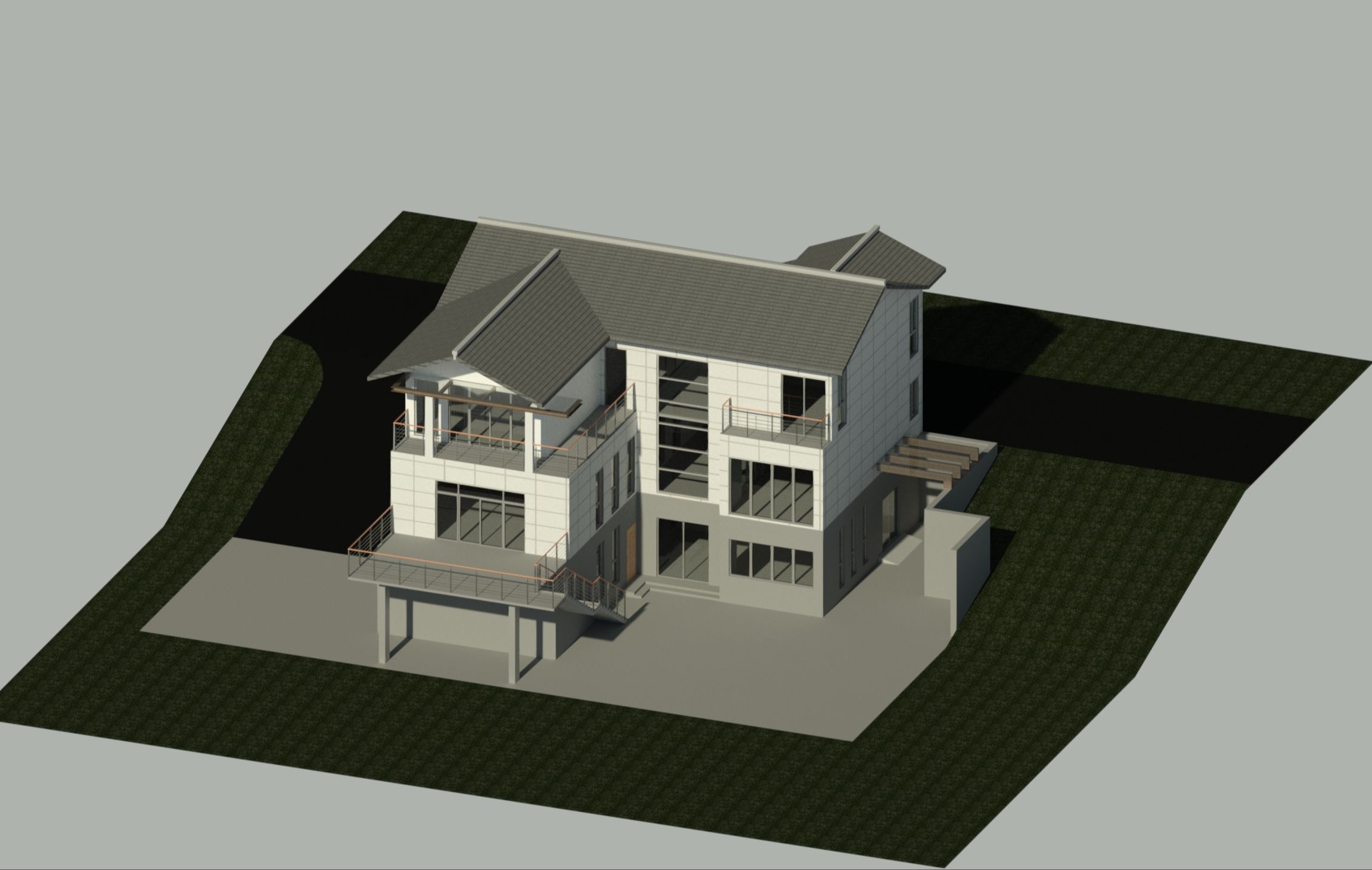 零基础入门bim!学生党专属小别墅建模初级教程