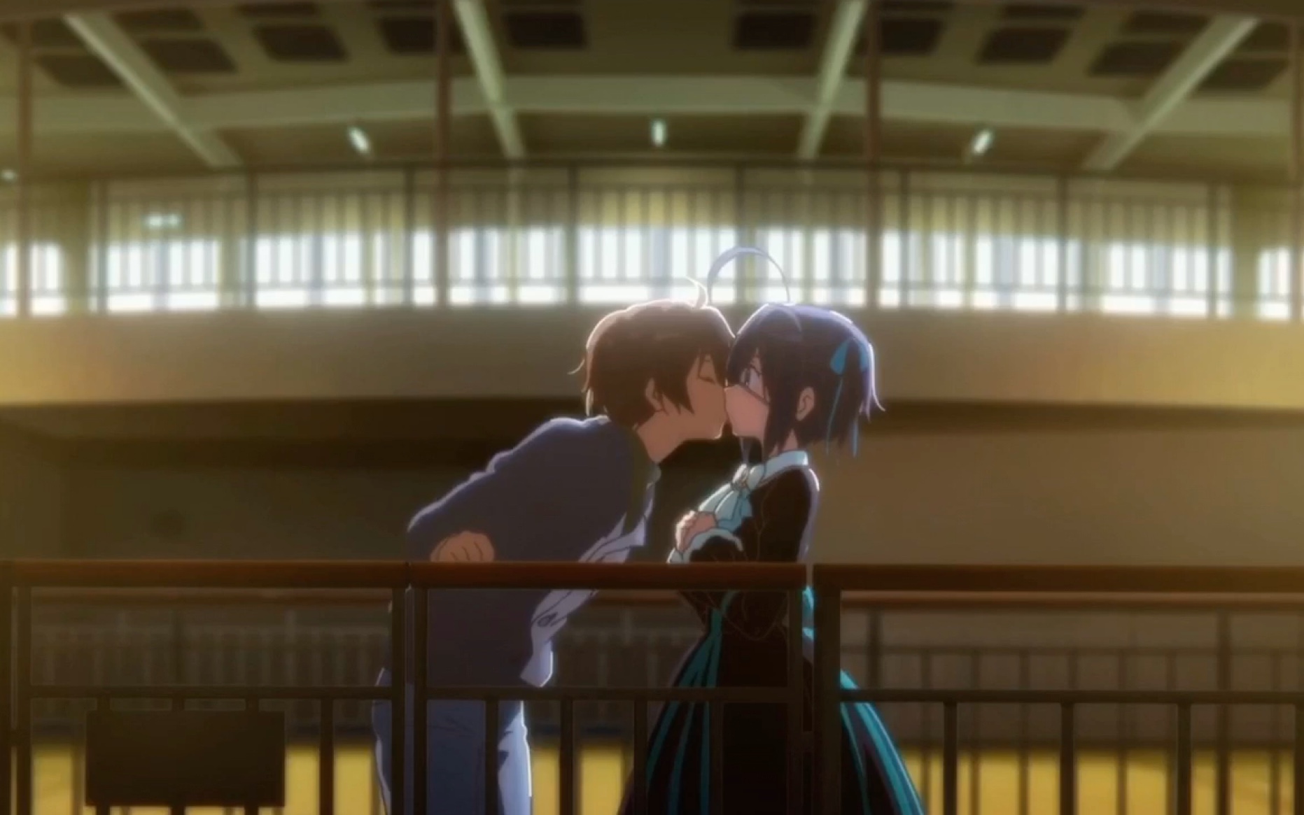 勾指起誓中二病也要谈恋爱勇太和六花高甜时刻