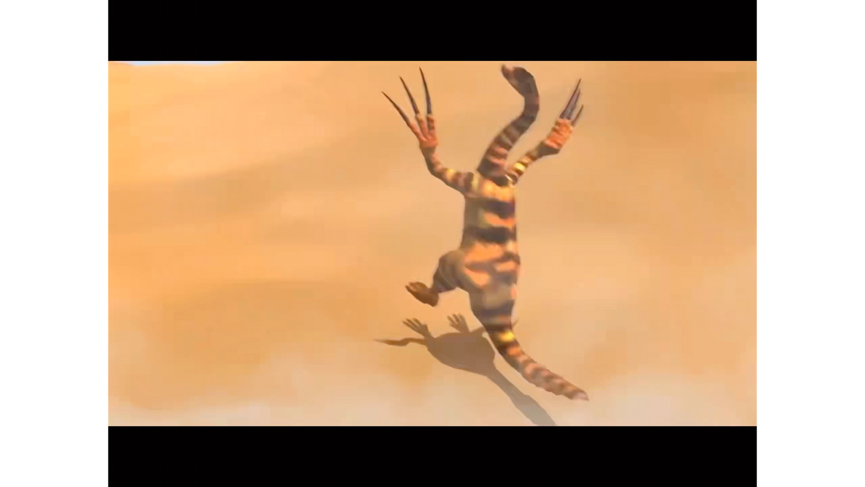 倒放恐龙争霸2似鳄龙vs镰刀龙