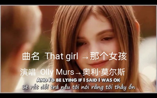 【英国歌曲】【英语歌曲】【演唱 Olly Murs→奥利ⷨŽ륰”斯】【曲名 That girl →那个女孩】2018年版本,原版本已经被替换,这是二次加工版本哔哩哔哩...