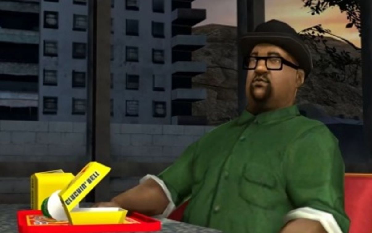 圣安地列斯如果你把斯莫克追火车的任务倒放