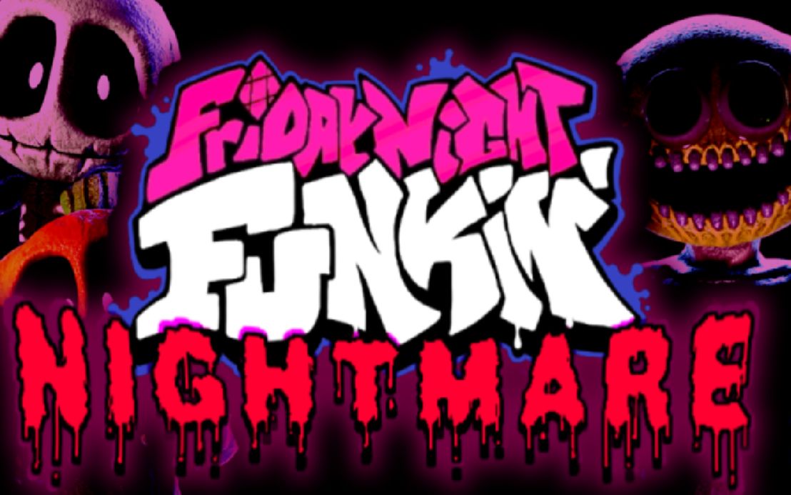 梦魇【FNF动画】FNF  NIGHTMARE哔哩哔哩bilibili