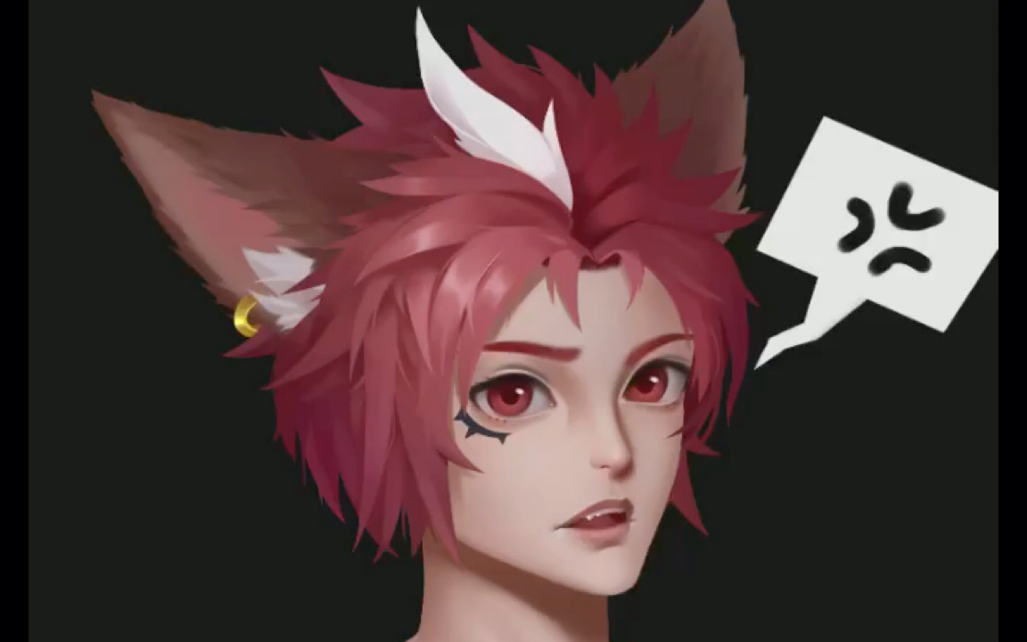 【板绘】百里玄策 过程