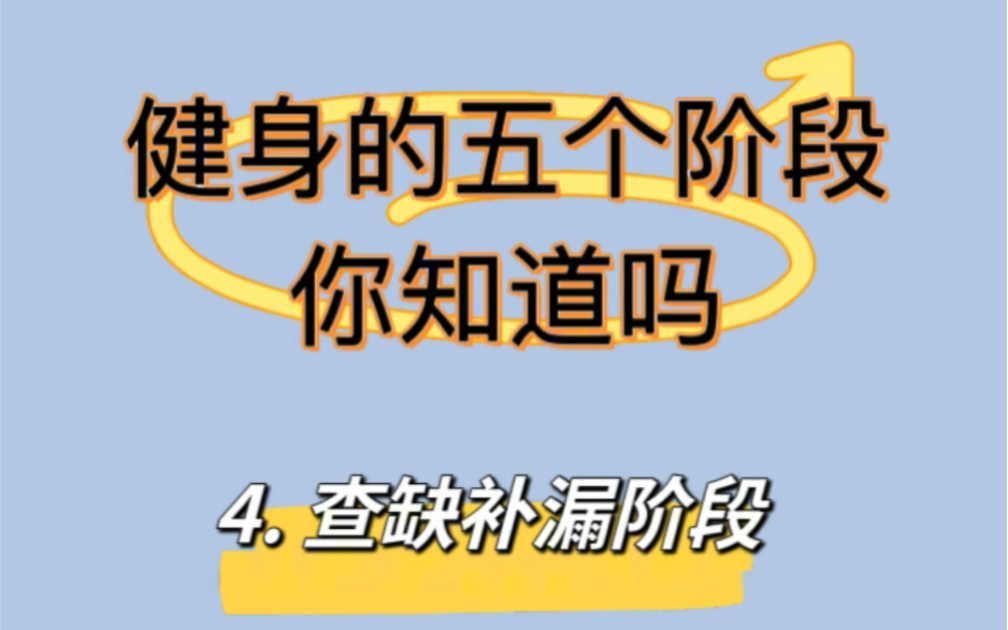 健身的五个阶段你现在是哪个呢?#健身干货 #健身小白必看经验 #努力成为更好的自己 #科学运动 #健身知识哔哩哔哩bilibili