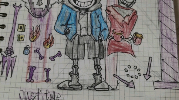 dust!/murder sans 绘画 awa(画渣)