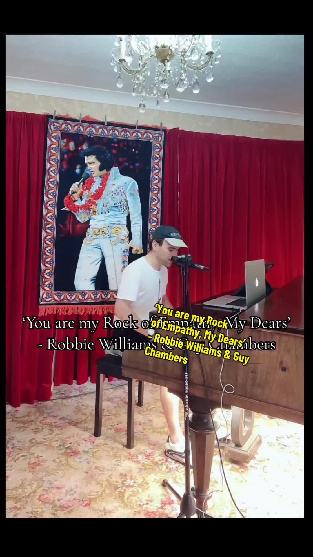 "亲爱的,你是我的同情心之石" 罗比·威廉姆斯和盖伊·钱伯斯