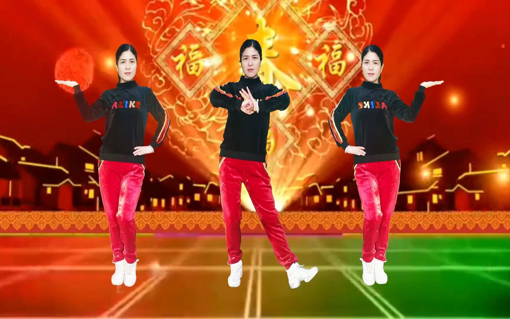 火爆新年广场舞《好运来》,喜庆欢快,恭祝大家好运连连