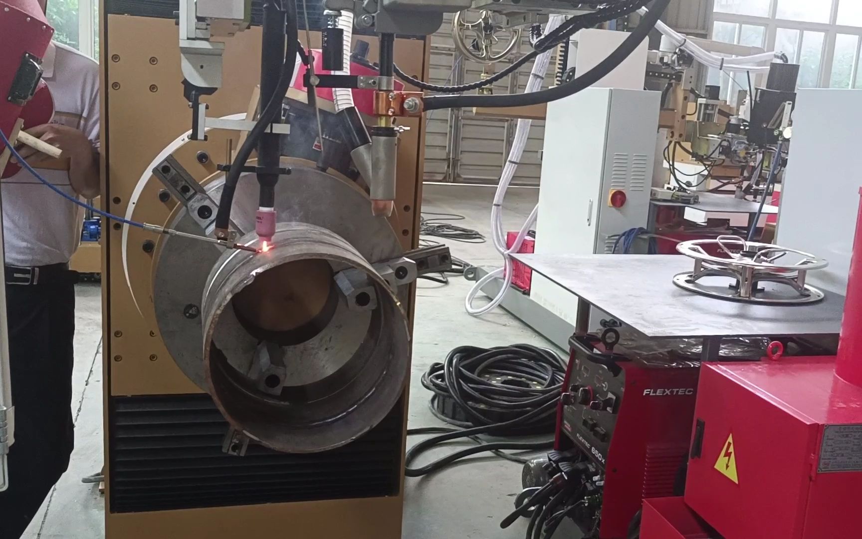 管道预制自动焊设备 氩弧焊接机