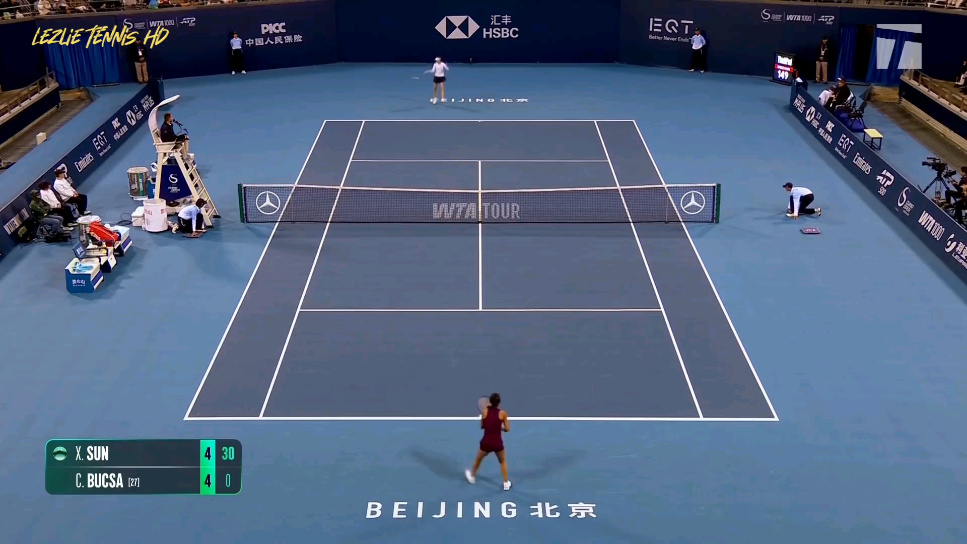 【Lezlie HL】2026中网R2 孙心然VS布克莎