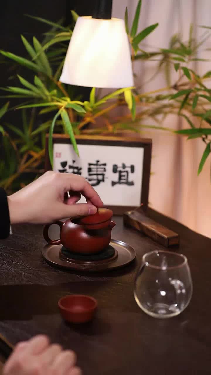百年利永宜兴紫砂壶纯全手工泡茶壶功夫茶具原矿大红袍西施壶送长辈套