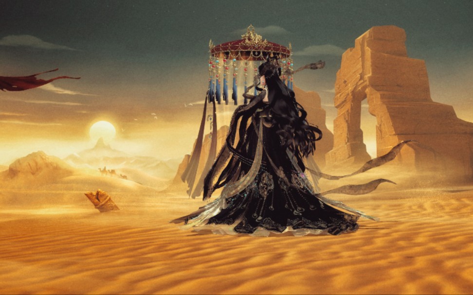 云裳羽衣丝路驼铃换衣间丝路驼铃欣赏一些可搭配该场景的衣服