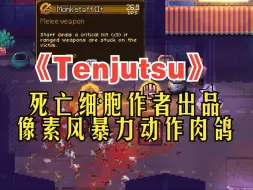 Tải video: 《Tenjutsu》死亡细胞设计师新款像素风暴力动作肉鸽 #天术