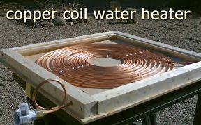 【技术】DIY太阳能热水器  Solar Thermal COPPER COIL Water Heater!哔哩哔哩bilibili