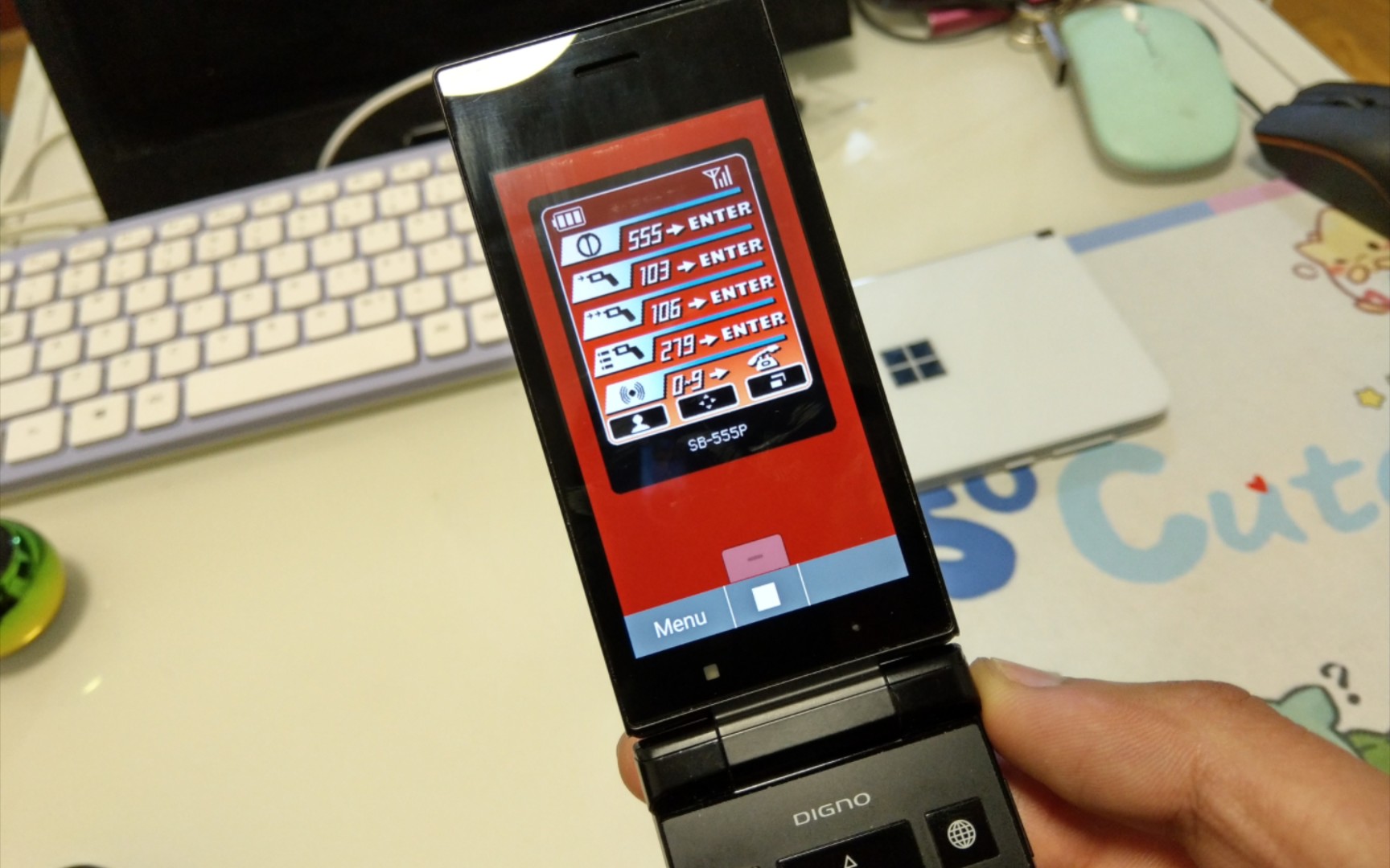 日常捡垃圾,京瓷501kc翻盖