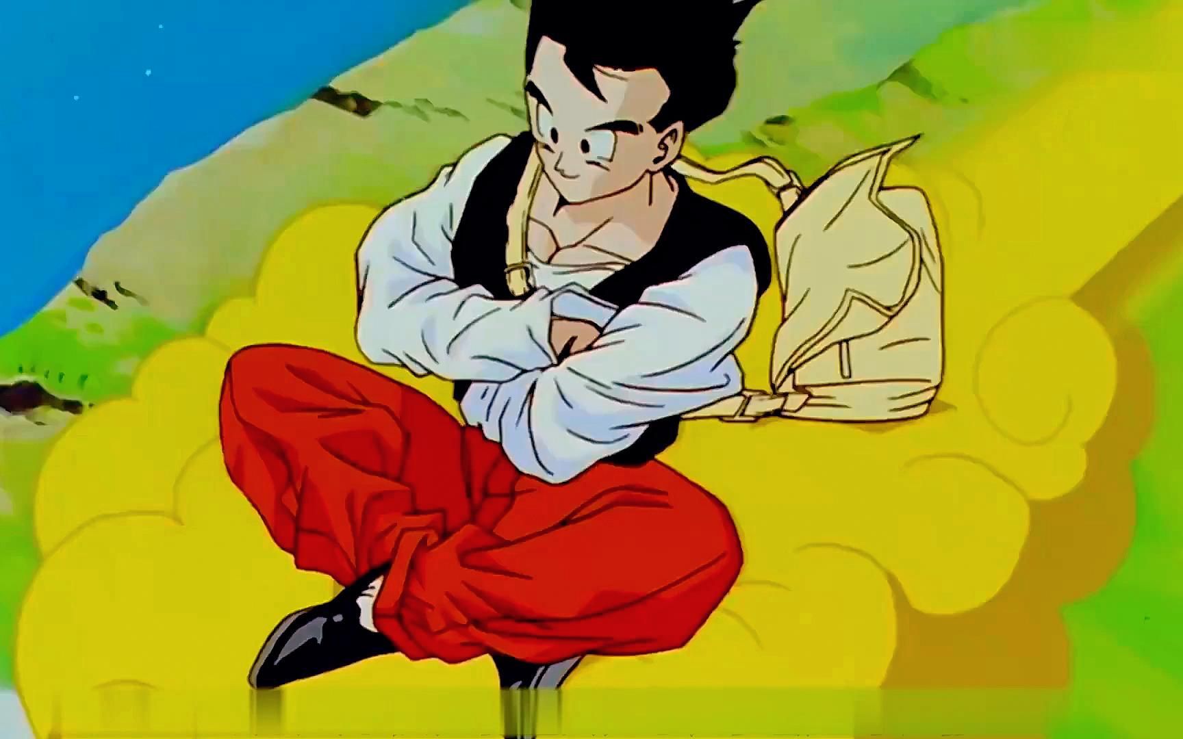 龙珠z95:沙鲁之战七年后,悟饭的校园生活