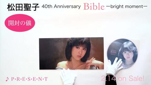 索尼音乐】松田聖子2LP『Seiko Matsuda 40th Anniversary Bible 