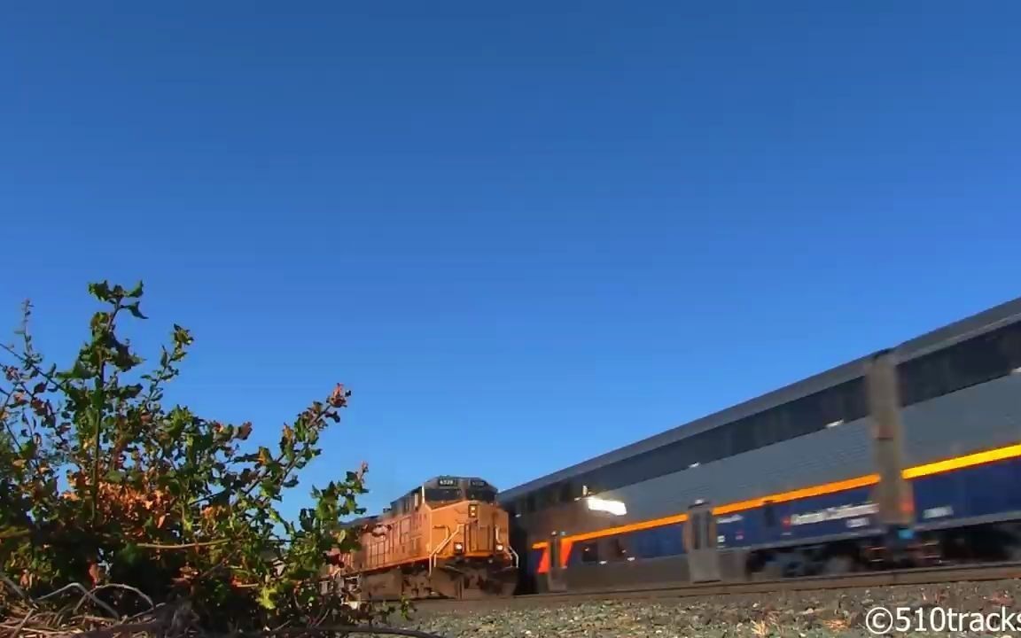 【美国第一铁路公司联合太平洋】南太平洋唐娜山口铁路,现在也是联合