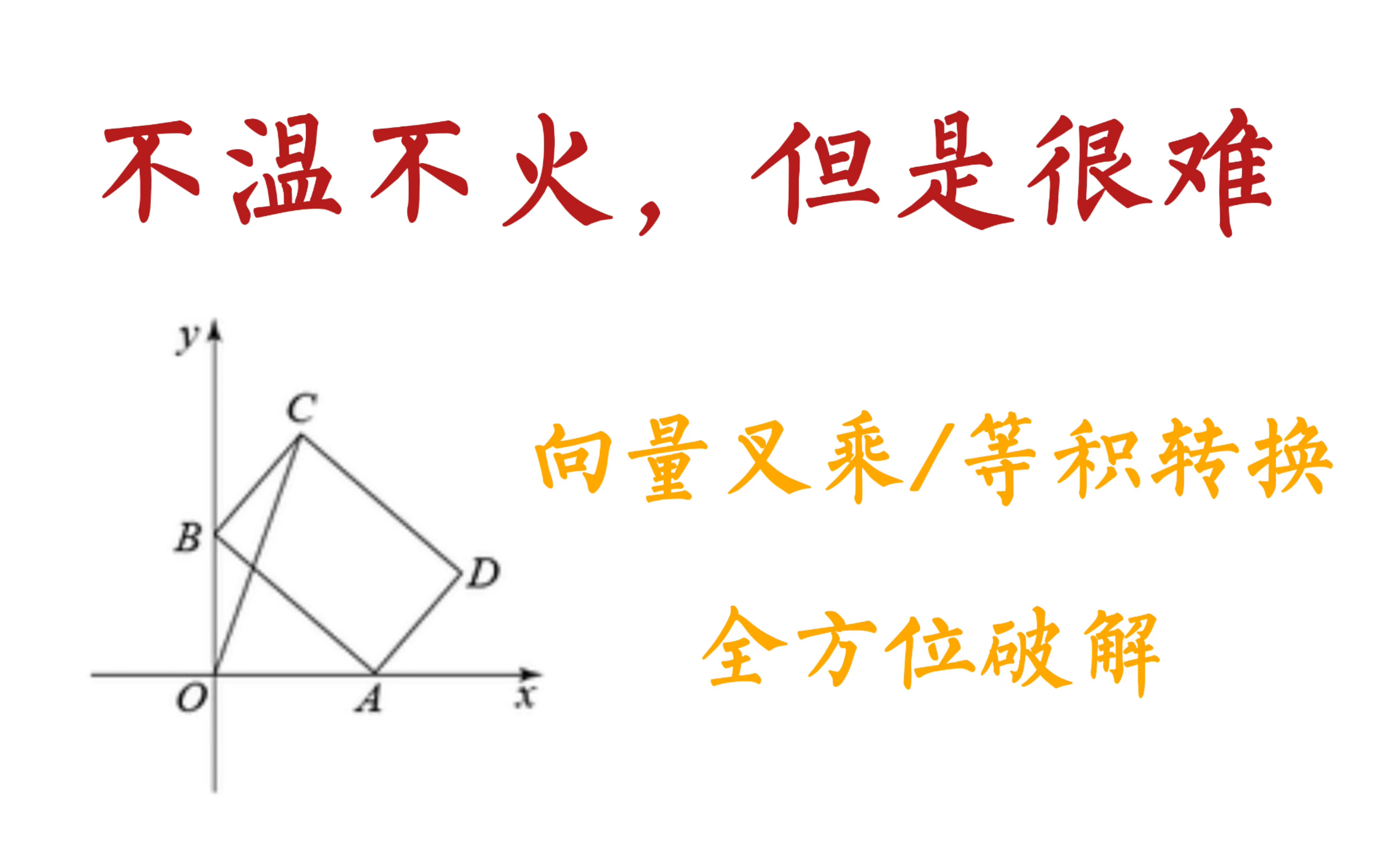 叉乘妙用/构造相似 新一代动点最值的处理方法 听思路嗷 初中数学几何模型哔哩哔哩bilibili