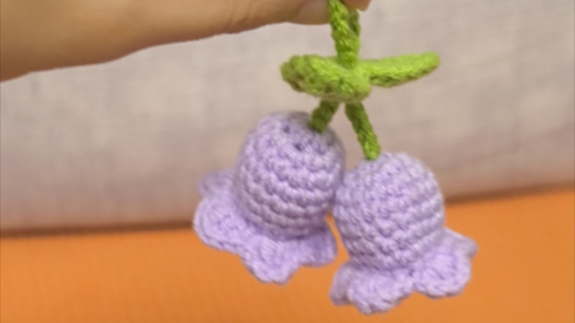 【毛线钩织】铃兰花get