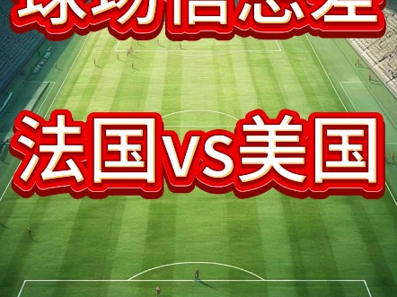 球场信息差:法国vs美国哔哩哔哩bilibili